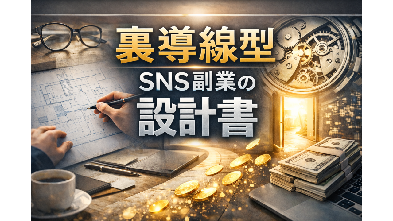 【34大特典付】 SNS構造ラボさんの『裏導線型SNS副業 設計マニュアル』 ── 発信ゼロで仕組みが回る“構造で稼ぐ”SNS自動化モデル ──評判口コミ感想レビュー｜深夜マーケット